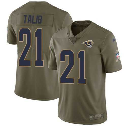 Nike Rams 21 Aqib Talib Olive Salute To Service Limited Jersey Dzhi,We sell and wholesale Nike Rams 21 Aqib Talib Olive Salute To Service Limited Jersey Dzhi on line form chian!